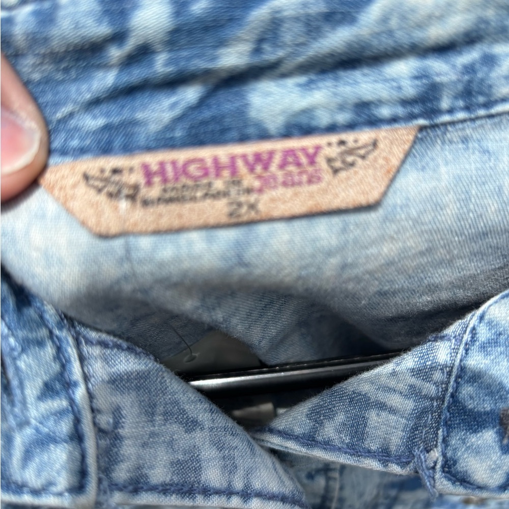 Highway Jeans Classic Blue Denim with Authentic Fading